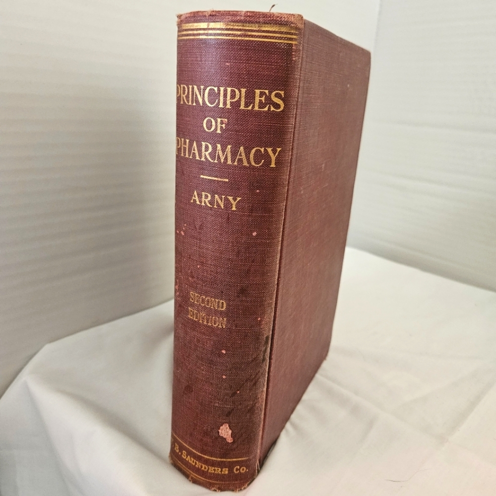Vintage Principles of Pharmacy Book